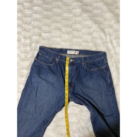 LEVIS 527 Low Boot Cut 38 X 30 (36x30 msrd) JEANS Mens - Picture 7 of 12